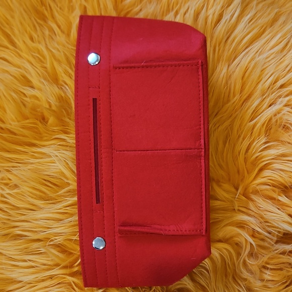 Handbags - Red Organizer Bag Insert